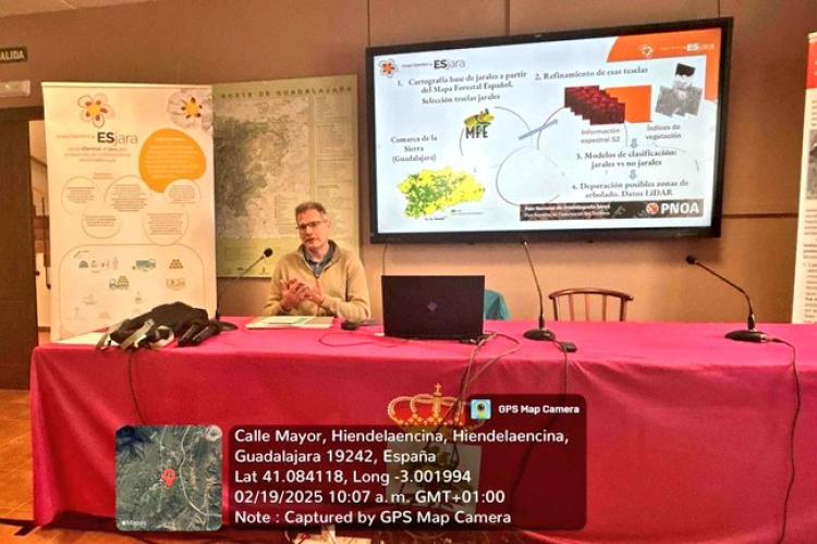 Presentación de resultados de teledetección
